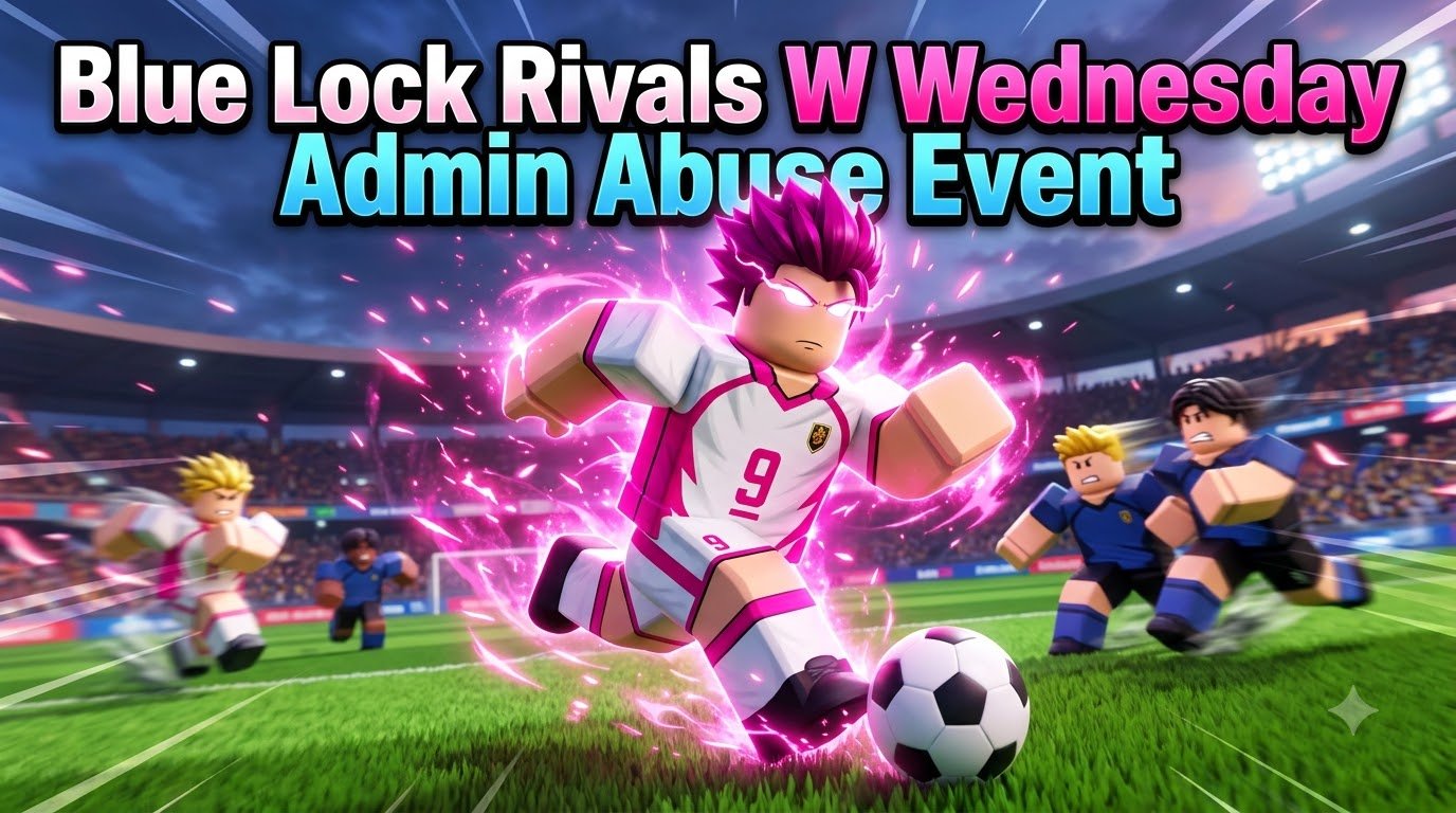 Blue Lock Rivals W Wednesday Admin Abuse Event