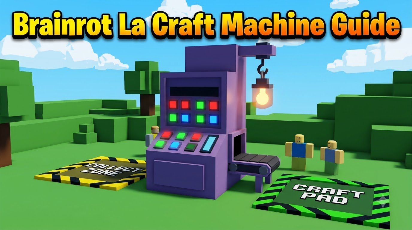 Brainrot La Craft Machine Guide