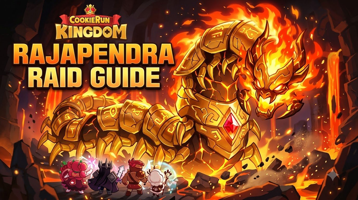 Cookie Run Kingdom Rajapendra Raid Guide (