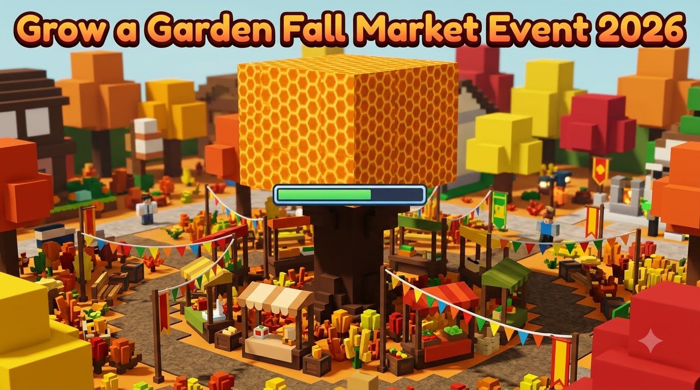 Grow a Garden Fall Market Event 2026