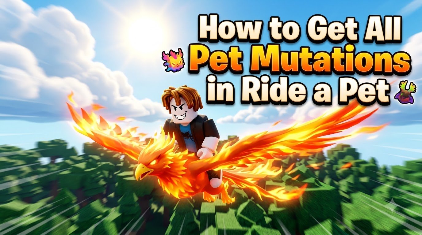 How to Get All Pet Mutations in Ride a Pet