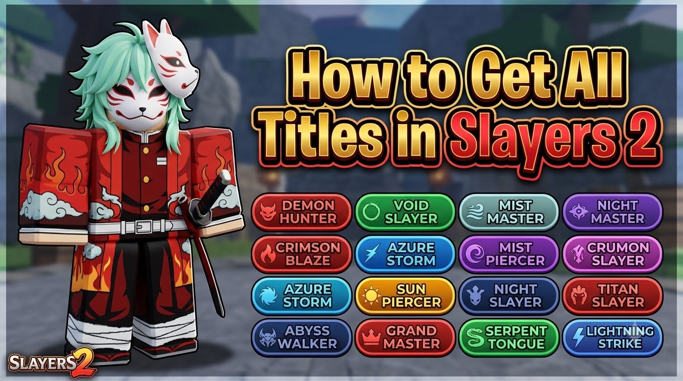 How to Get All Titles in Slayers 2