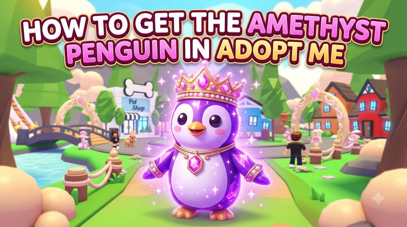 How to Get Amethyst Penguin in Adopt Me