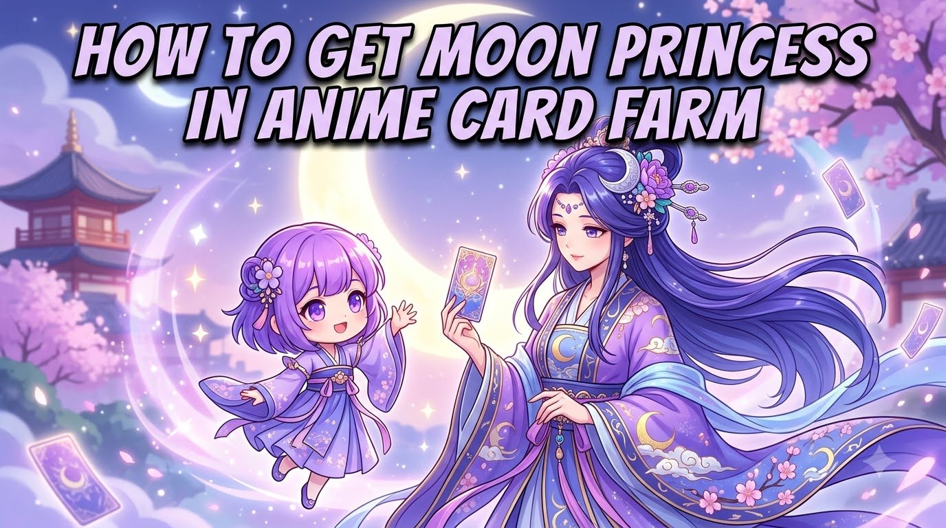 How to Get Moon Princess in Anime Card Farm