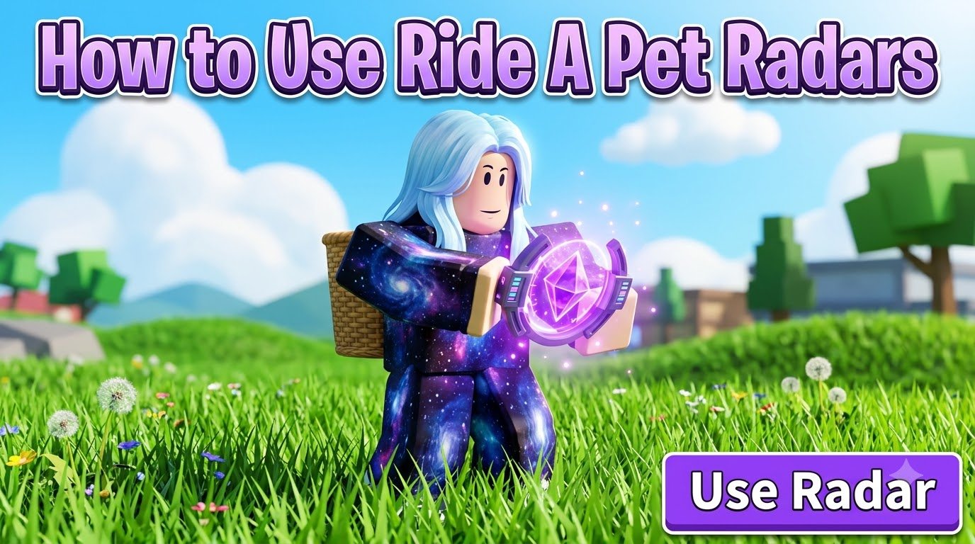 How to Use Ride A Pet Radars