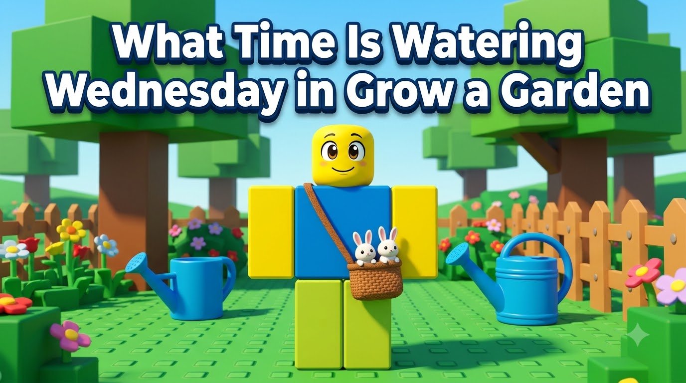 What Time Is Watering Wednesday in Grow a Garden