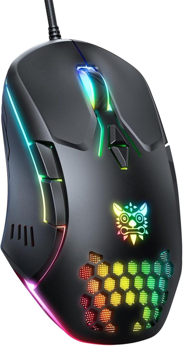 ONIKUMA Wired PC Gaming Mouse - Solid Build at $10