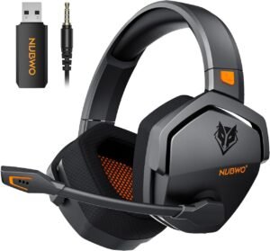 NUBWO Wireless Headset - Best for Battery Life