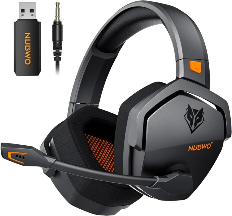 NUBWO Wireless Headset - Best for Battery Life