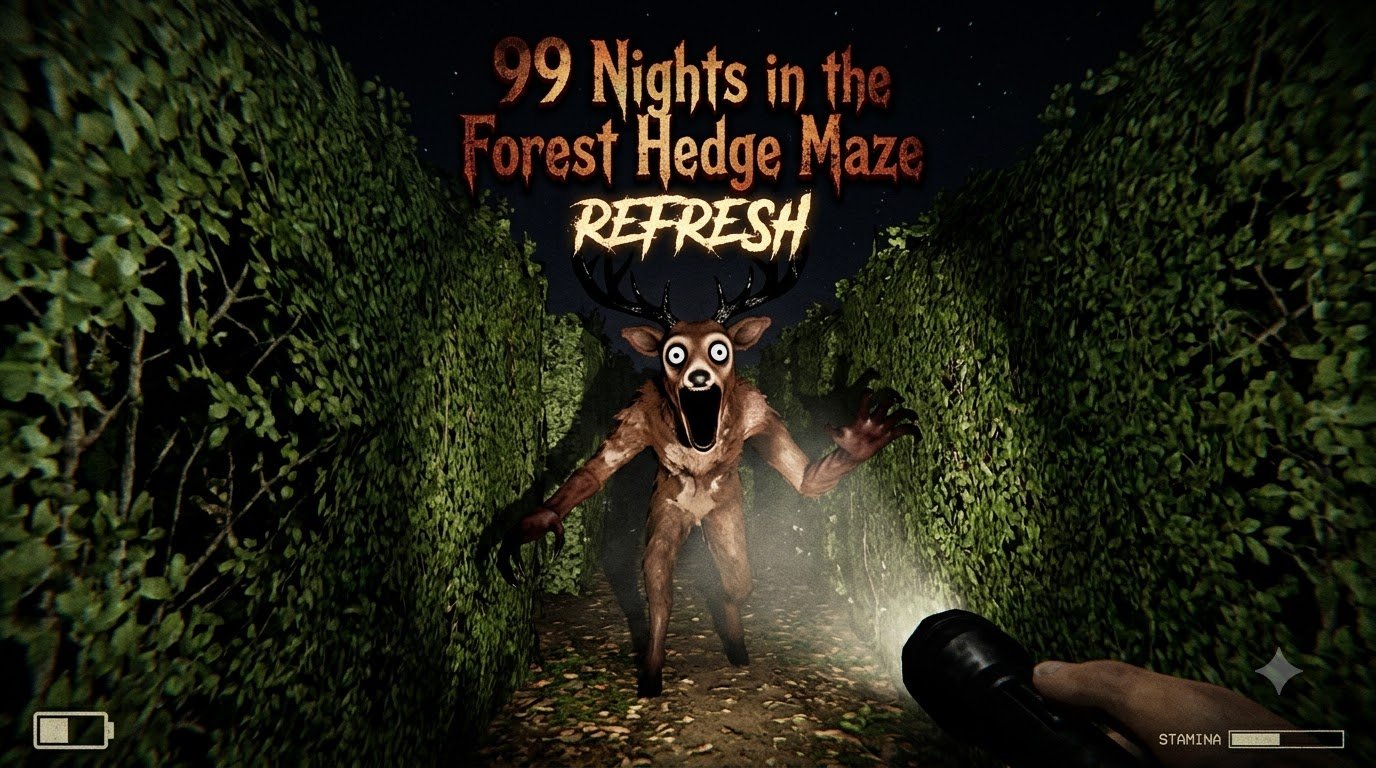 99 Nights in the Forest Hedge Maze Refresh