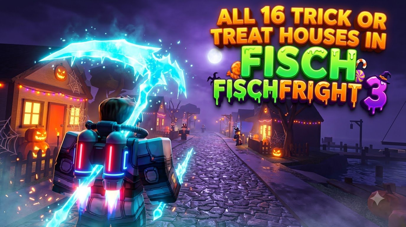 All 16 Trick or Treat Houses in Fisch FischFright 3