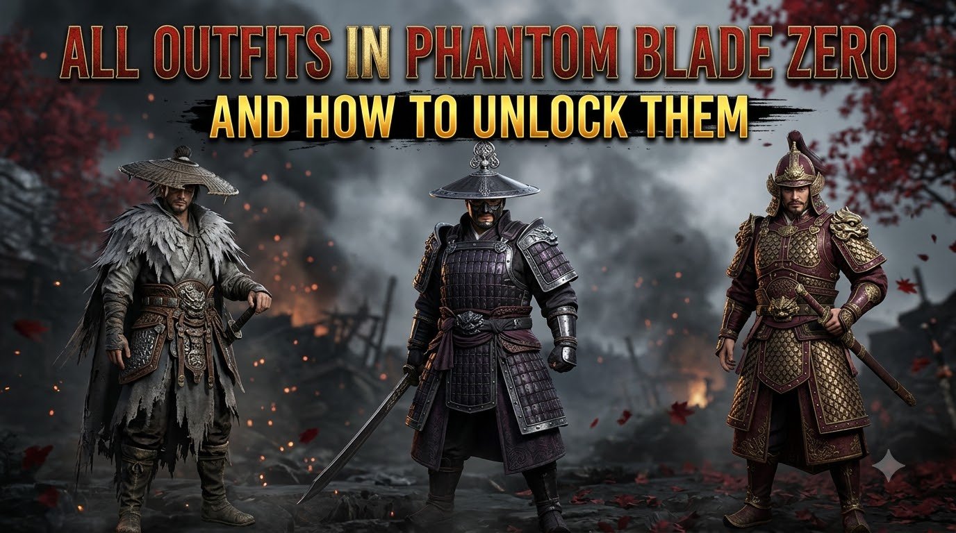 All Outfits in Phantom Blade Zero and How to Unlock Them