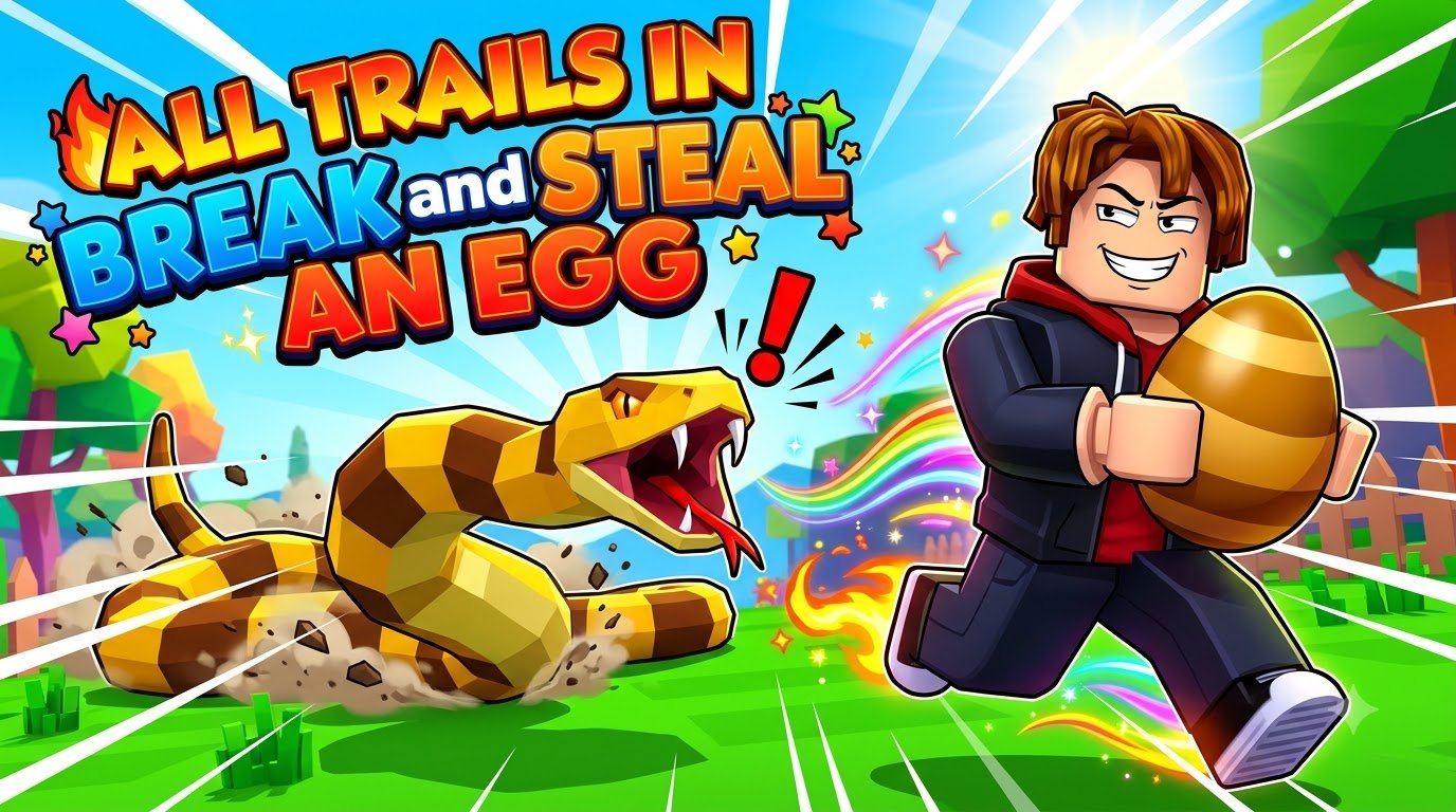 All Trails in Break and Steal an Egg