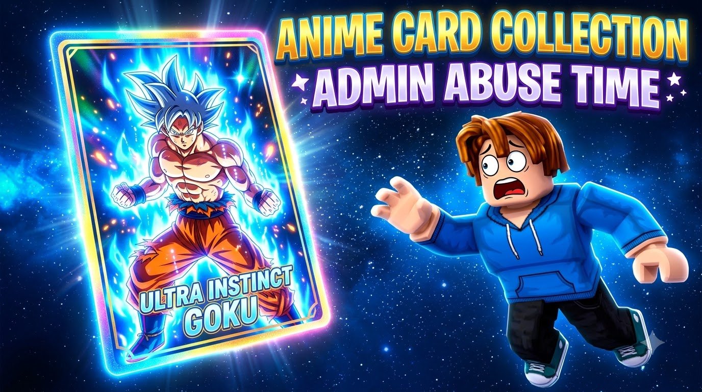 Anime Card Collection Admin Abuse Time
