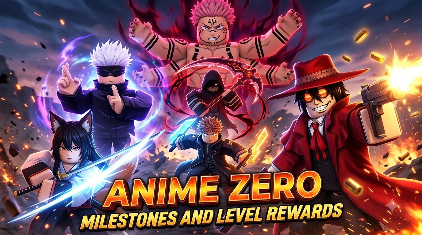 Anime Zero Milestones and Level Rewards
