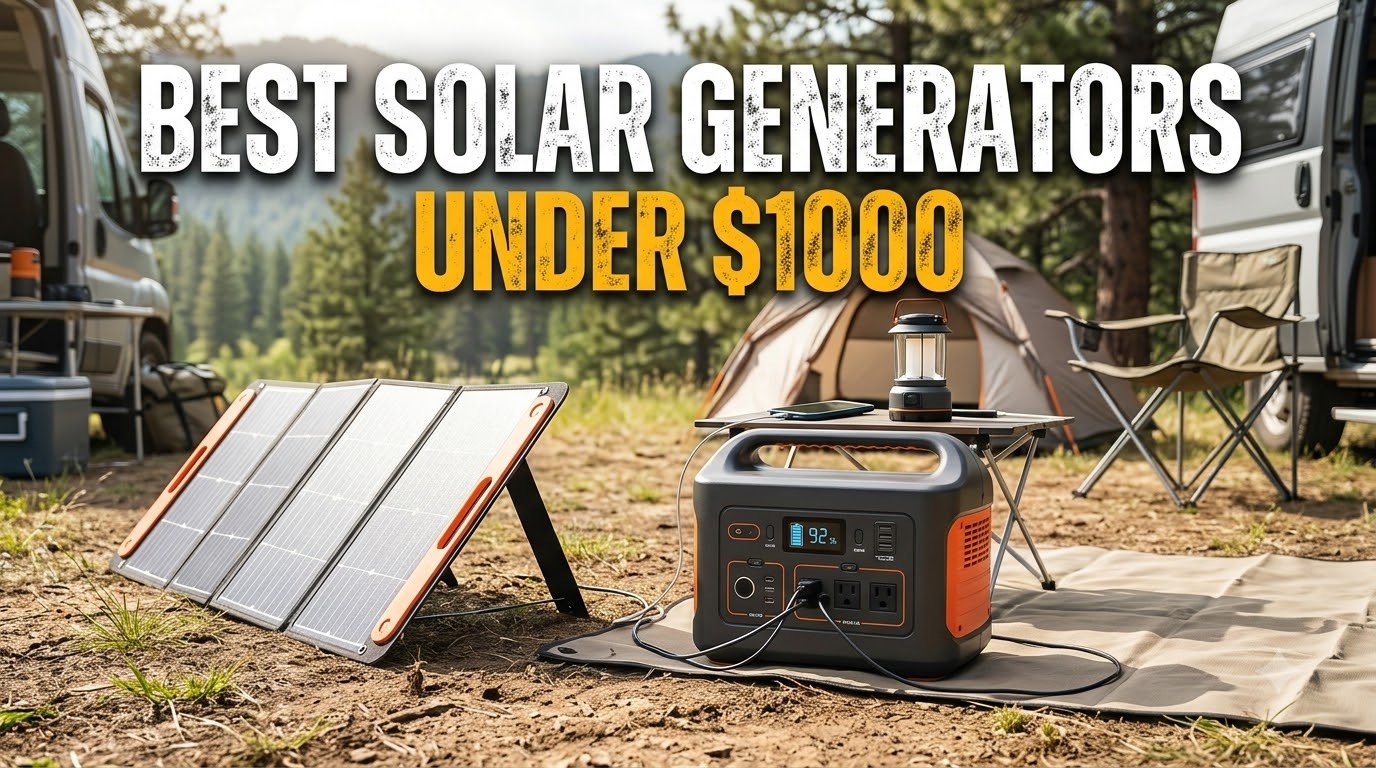 Best Solar Generators Under $1000