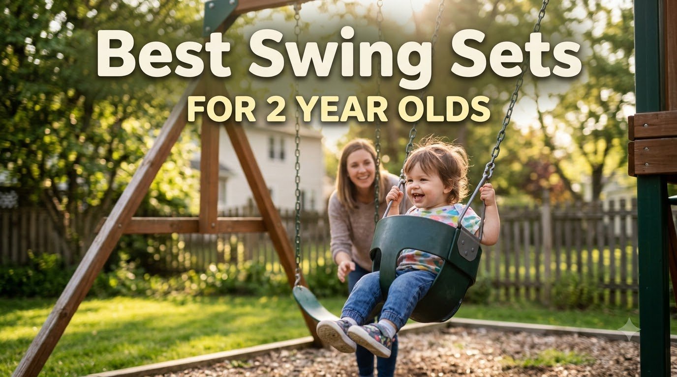 Best Swing Sets for 2 Year Olds
