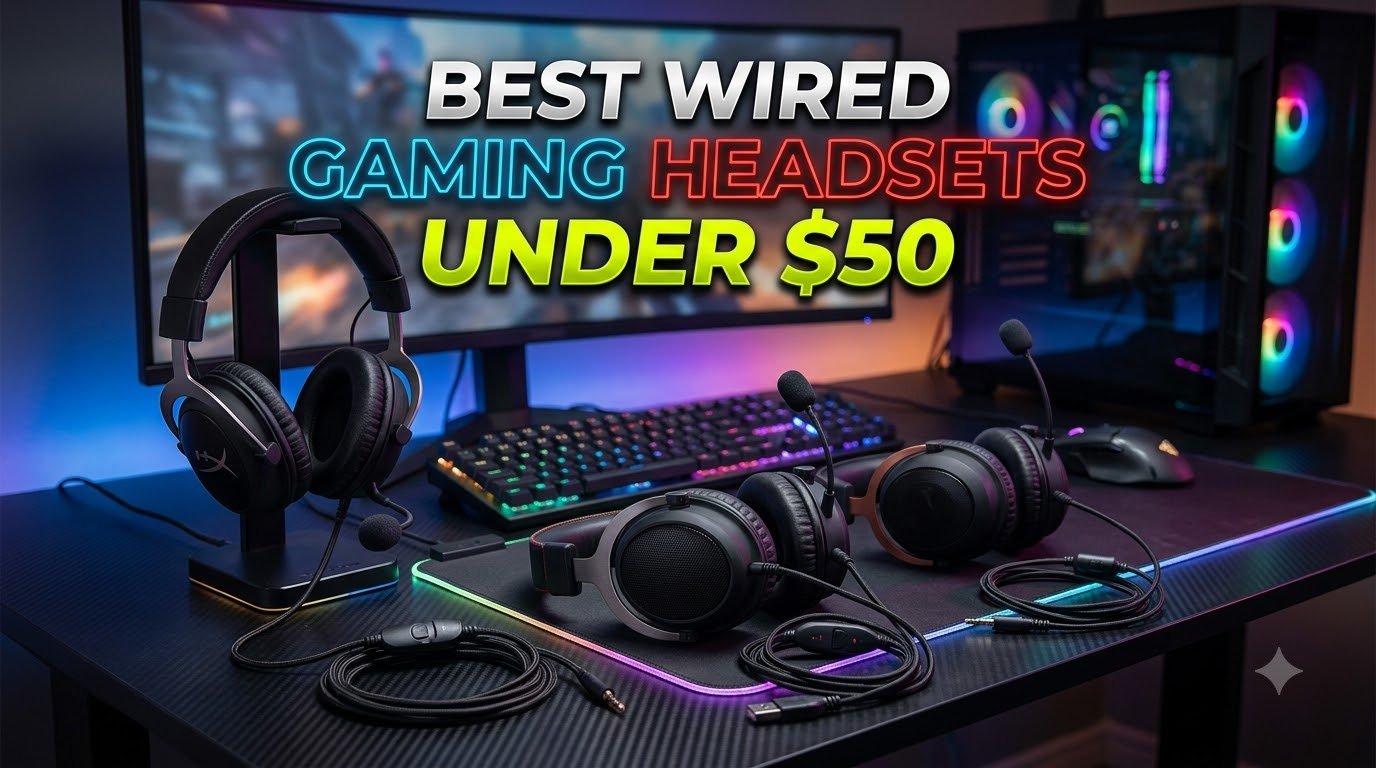 Best Wired Gaming Headsets Under $50