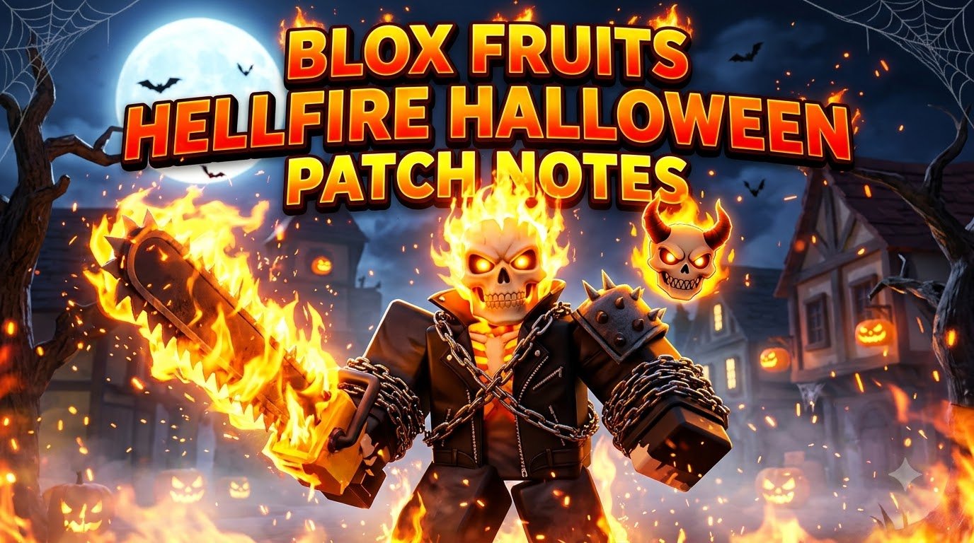 Blox Fruits Hellfire Halloween Event Patch Notes