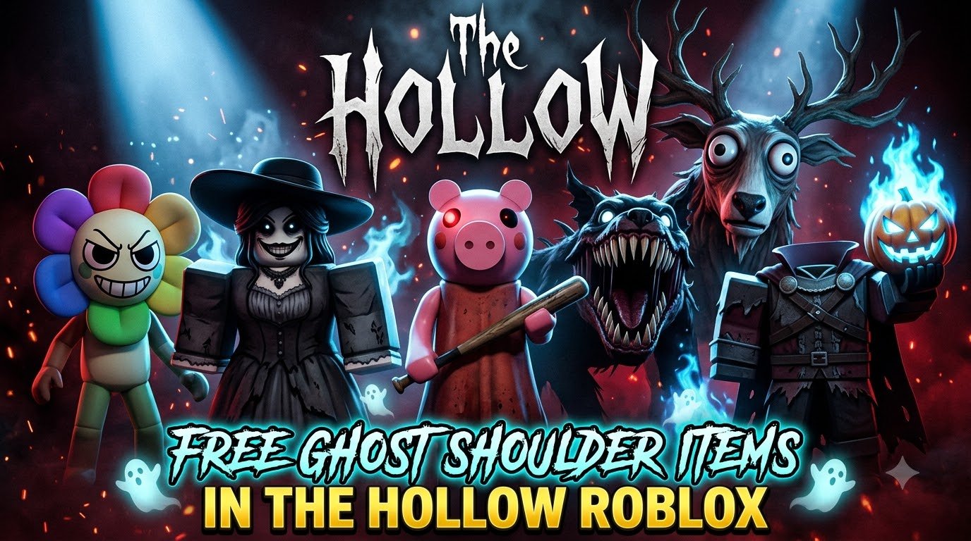 Free Ghost Shoulder Items in The Hollow Roblox