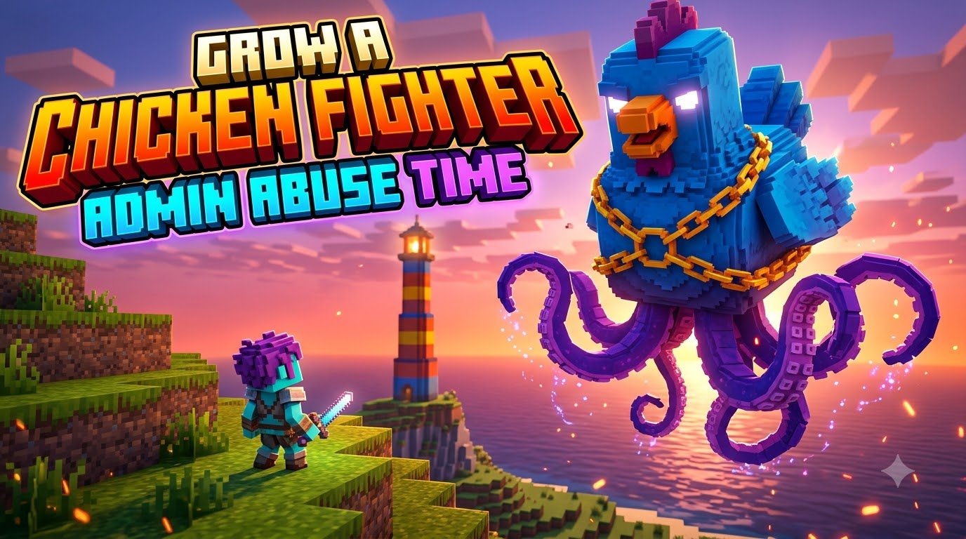 Grow a Chicken Fighter Admin Abuse Time