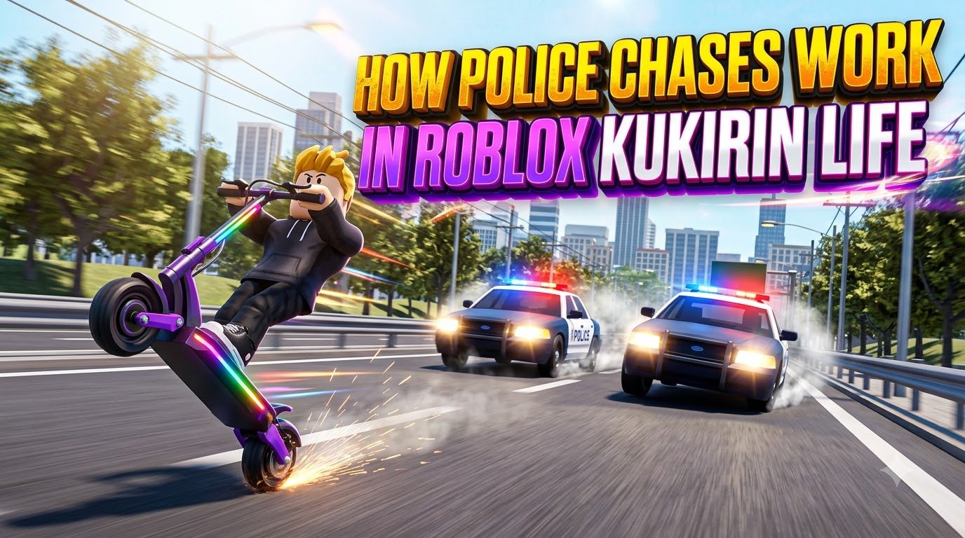 How Police Chases Work in Roblox Kukirin Life