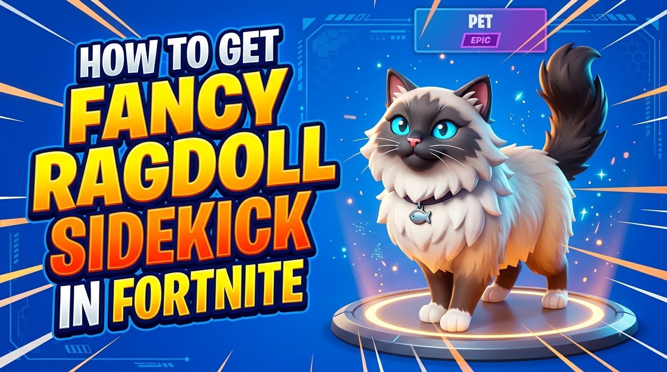 How To Get Fancy Ragdoll Sidekick in Fortnite