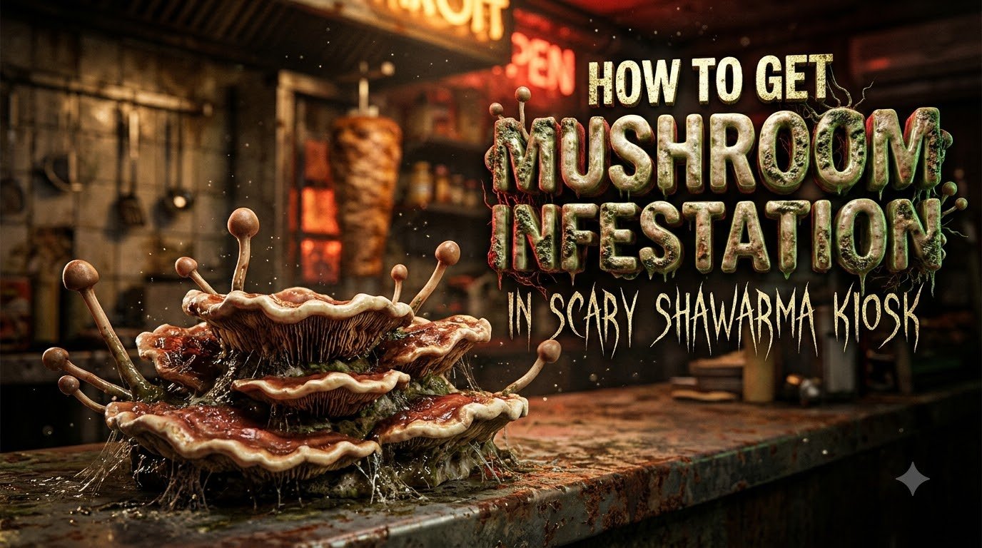 How To Get Mushroom Infestation in Scary Shawarma Kiosk