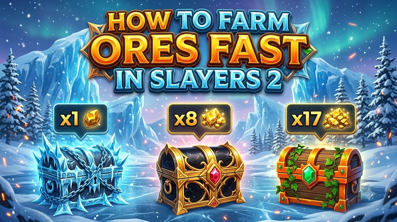 How to Farm Ores Fast in Slayers 2