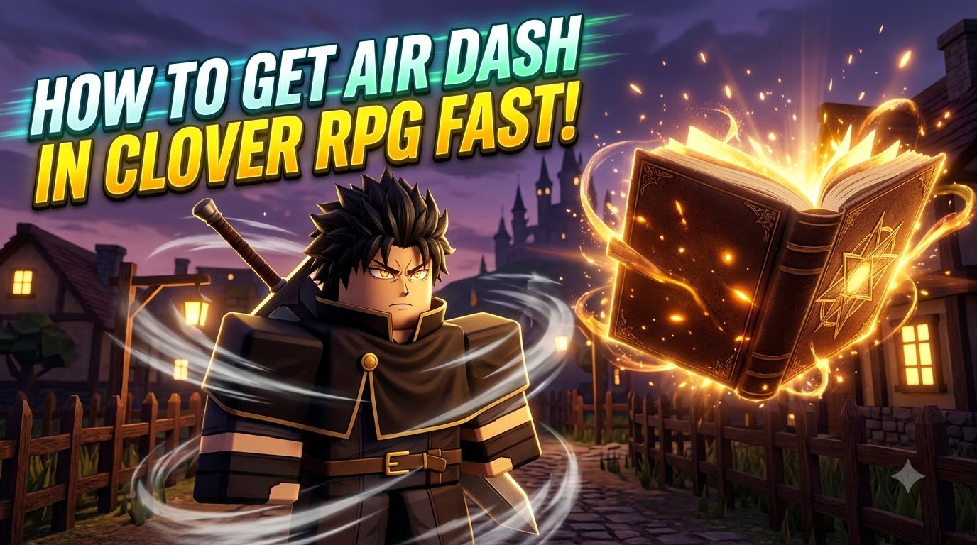 How to Get Air Dash in Clover RPG Fast