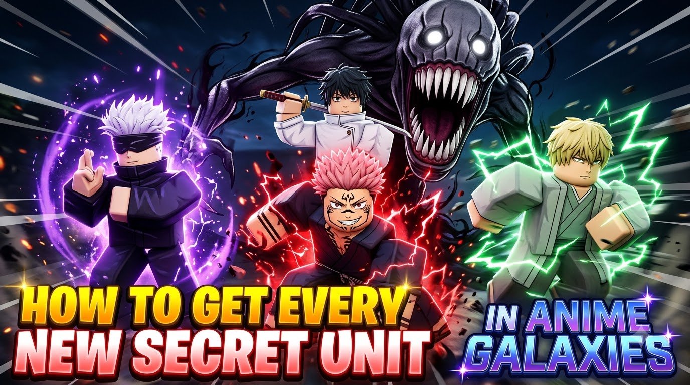 How to Get Every New Secret Unit in Anime Galaxies