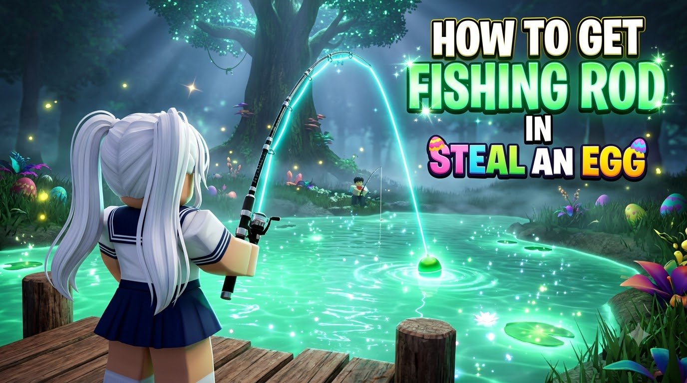 How to Get Fishing Rod in Steal an Egg