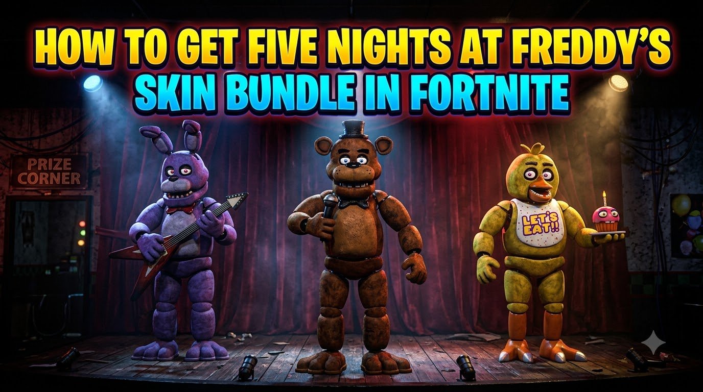 How to Get Five Nights at Freddy's Skin Bundle in Fortnite