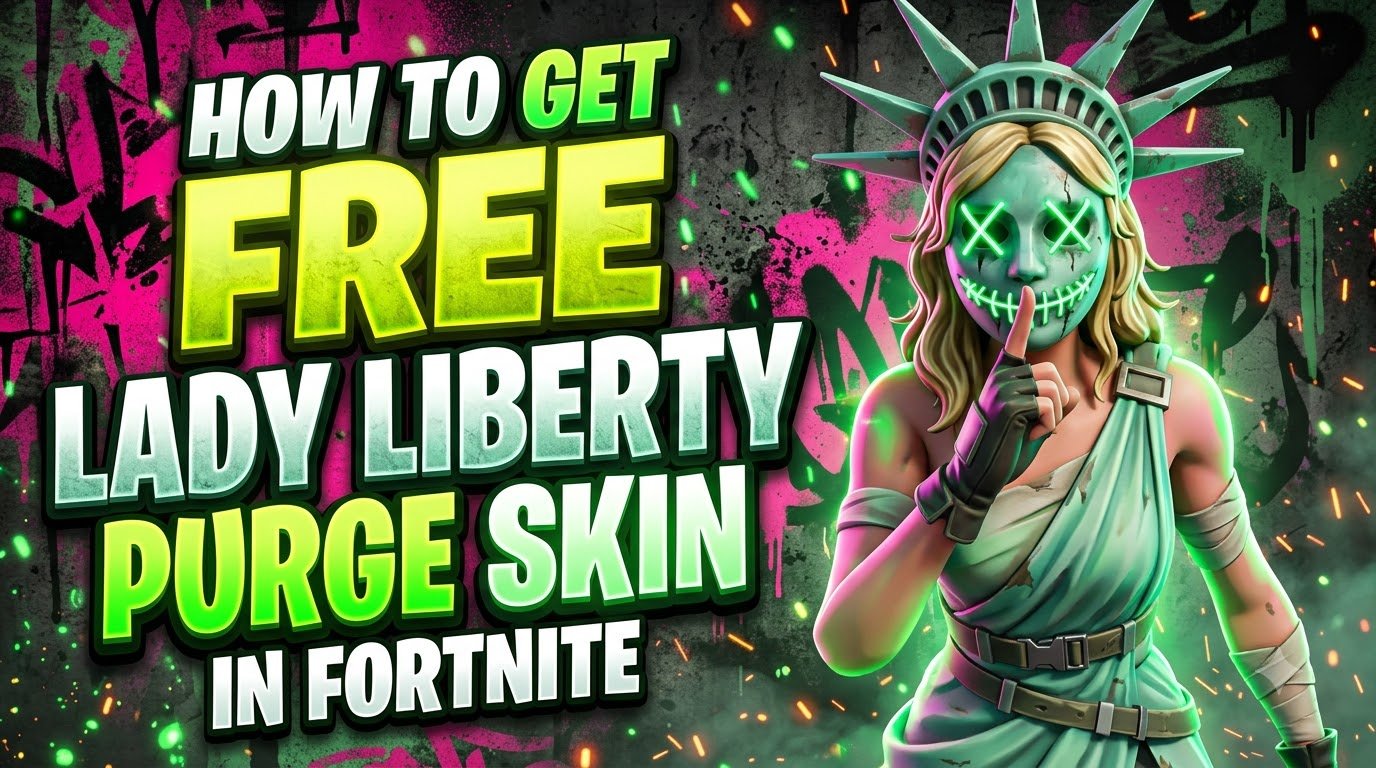 How to Get Free Lady Liberty Purge Skin in Fortnite