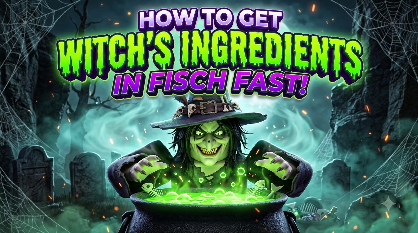 How to Get Witch's Ingredients in Fisch Fast