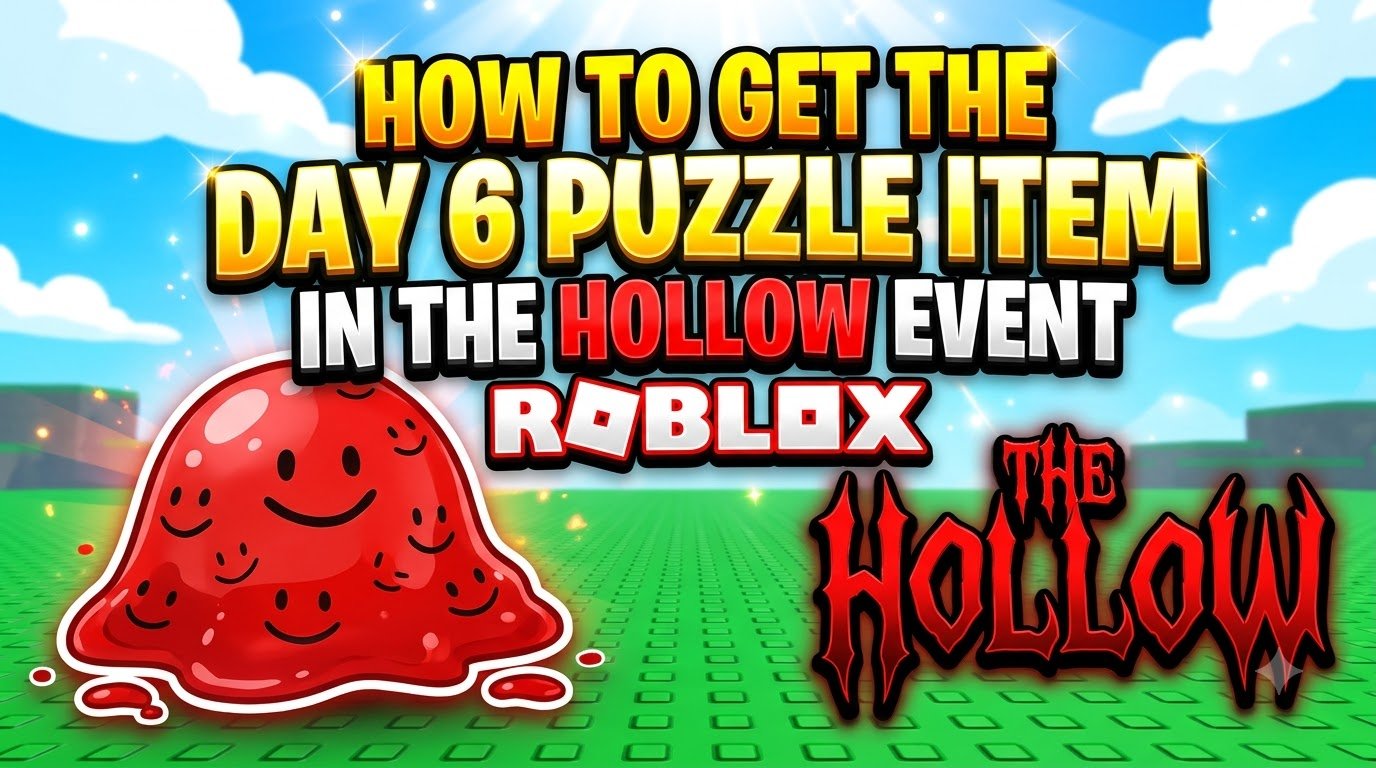 How to Get the Day 6 Puzzle Item in The Hollow Event Roblox