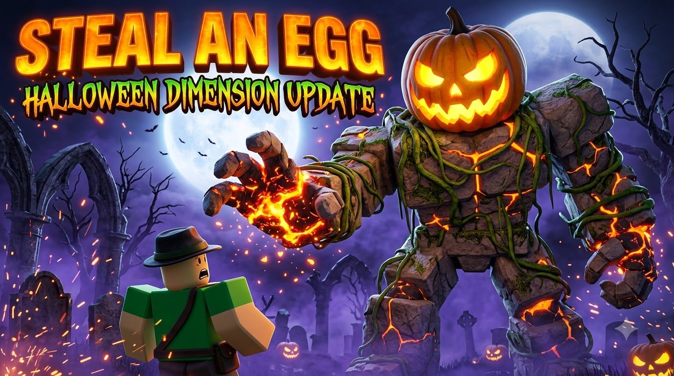 Steal an Egg Halloween Dimension Update